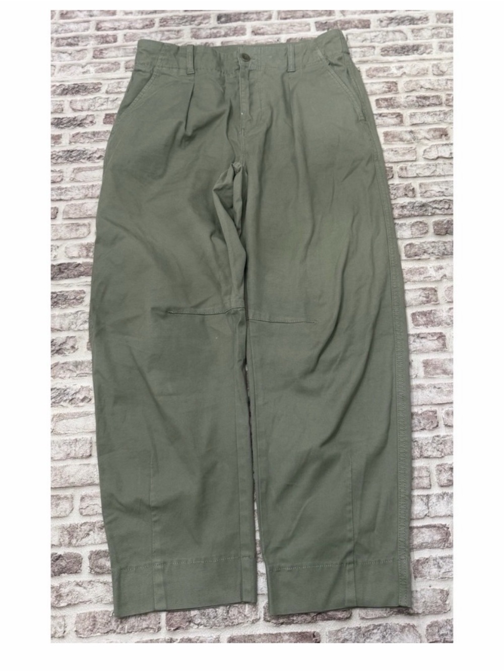AYR The Bam baby barrel pants, pleated trousers
